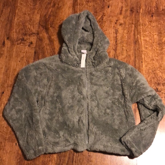 PINK Victoria's Secret Tops - VS Pink Furry Hoodie(New)